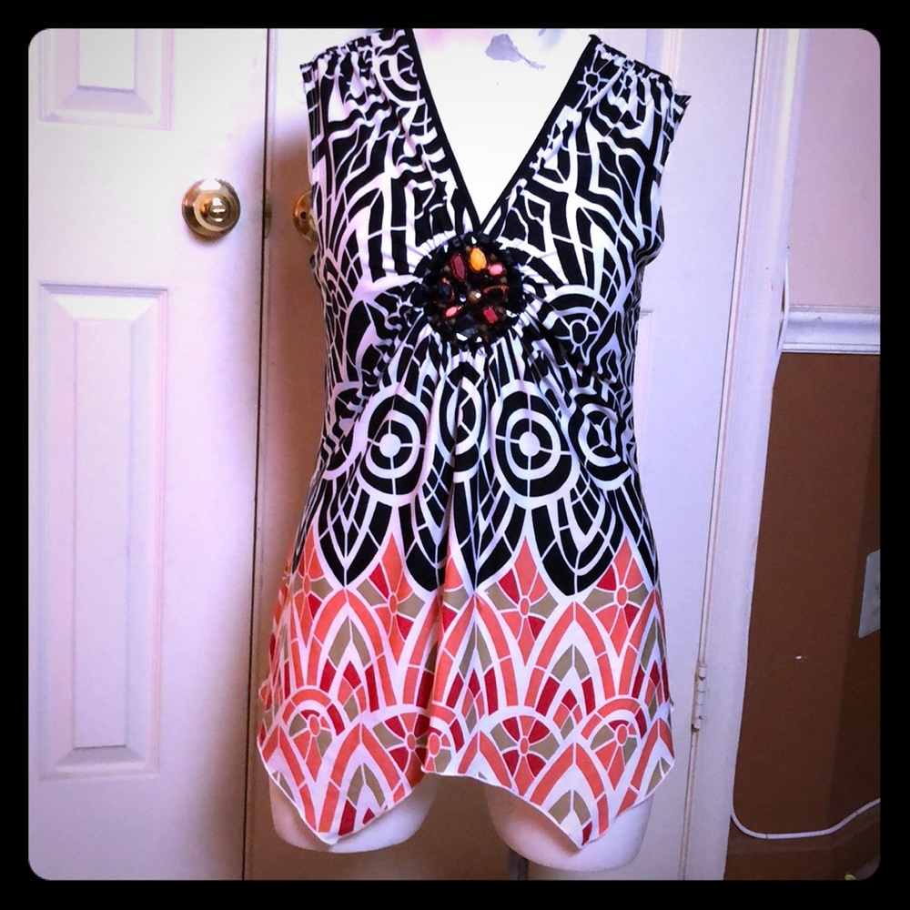 Multi-color top asht12